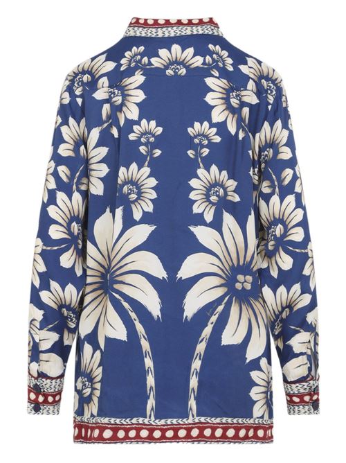 Luna Pajama Shirt FARM RIO | 344132LUNABLUE26067